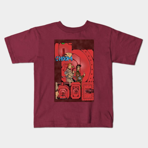 Contained! Kids T-Shirt by AustinLBrooksART